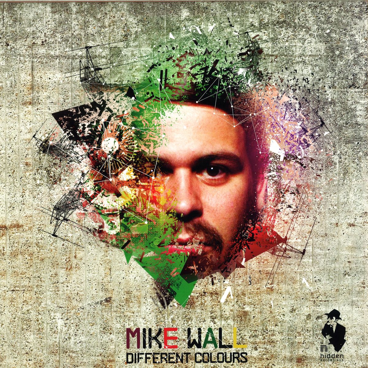 Mike Wall - Different Colours 2x12" / Hidden Recordings HR001LP - 2x12inch