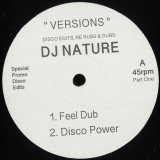 DJ NATURE - VERSIONS - PART ONE 2x12" (no cover)