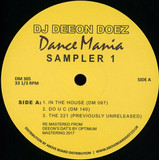 Dj Deeon - Doez Dance Mania Sampler 1
