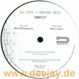 Dj Simi & Master Keys - What Ep