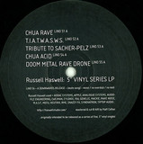 Russell Haswell - 5" Vinyl Series Lp