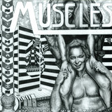 Muscles - One Inch Badge Pin