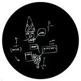 Rammellzee & K-Rob - BEAT BOP - VOCAL MIX / INST MIX (7")