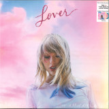 TAYLOR SWIFT - Lover LP 2x12" - Rosé & Blue Vinyl