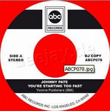 Johnny Pate - You're Starting Too Fast