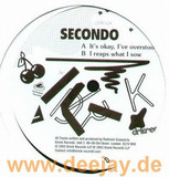 Secondo - It's Okay, I've Overstood