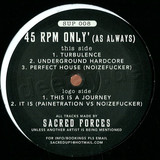 Sacred Forces - 45 Rpm Only (as Always)