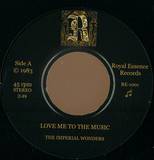 Imperial Wonders - Love Me Th The Music 7"