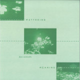 Dan Nicholls - Mattering and Meaning LP