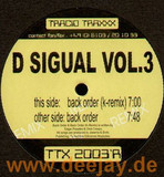 D Sigual - Back Order*rmx