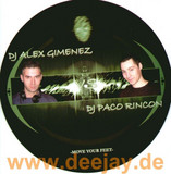 Dj Alex Gimenez Vs. Dj Paco Rin - Move Your Feet *picture*