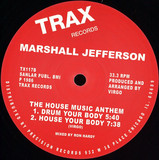 Marshall Jefferson - The House Music Anthem