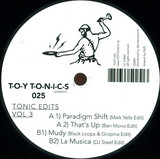 Toy Tonics Djs - Tonic Edits Vol. 3