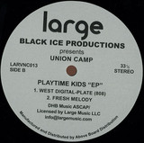 Black Ice Productions - Union Camp - Playtime Kids Ep