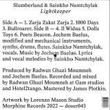 SLUMBERLAND & SAINKHO NAMTCHYLAK - LIGHTKEEPER LP