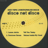 Loose Jts/common Sense/c Case - Disco Not Disco