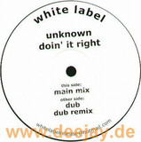Unknown - Doin' It Right