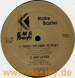 Blake Baxter - When We Used To Play