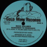 Rick Holmes - Remember To Remember