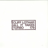 Cliff Lothar - All It Takes