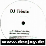 Dj Tiesto - 643 (love's On Fire)