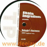 Main Ingredient - Noboyds Business