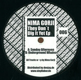 Nima Gorji - They Don't Dig It Yet Ep