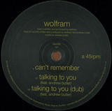 Wolfram - Can't Remember / Talking To You