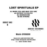 DFXRADIO - Lost Spitituals EP
