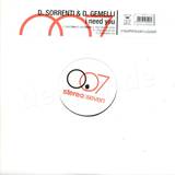D.sorrenti & D.gemelli - I Need You