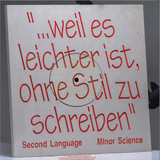 Minor Science - Second Language LP