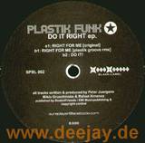 Plastik Funk - Do It Right Ep