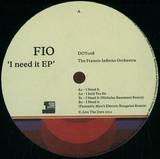 The Francis Inferno Orchestra - I Need It Ep