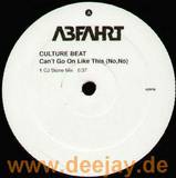 Culture Beat - Cant Go On Like This