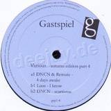 Various Gastspiel - Autumn Edition - Part 4