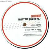 31 Records - Quality Not Quantity Vol. 1