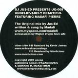 Dj Jus Ed - Unbelievablely Beautiful