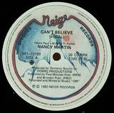 Nancy Martin - Can't Believe
