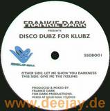 Frankie Dark - Disko Dubz For Klubz