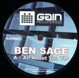 Ben Sage - All About You Vip / Nothing Changes