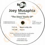 Joey Musaphia - Disco Vaults Ep