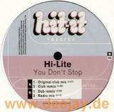 Hi-lite - You Don't Stop