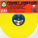 Franky Jones & G-force - Acid Attack Ep - Yellow Vinyl