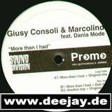 Giusy Consoli - More Than I Had
