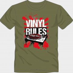 BONZAI RECORDS - BONZAI SL 1200 T SHIRT KAKI L