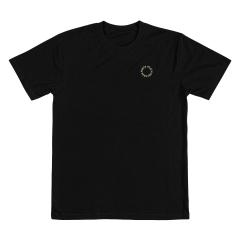 White Peach - Black Postage T-shirt Size S
