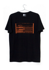 Linn Drum T Shirts - Black *xl*