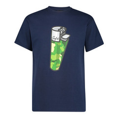 Junglist Network - Navy Lighter Tee - Size S