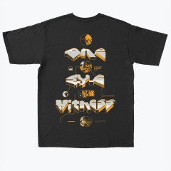 ONE EYE WITNESS - ONE EYE WITNESS - KINGDOM TEE - BLACK_XXL