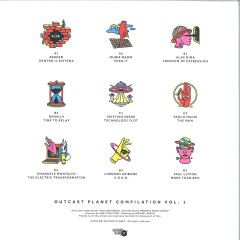 Outcast Planet Compilation Vol.1 LP 2x12"